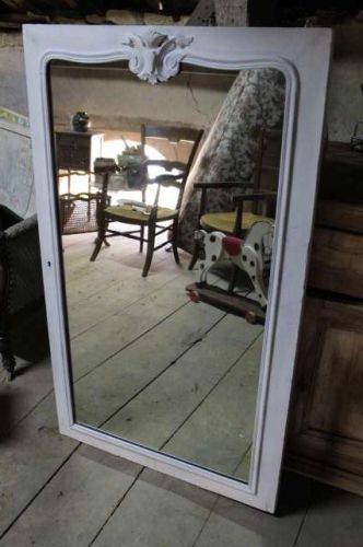 Miroir, armoire Louis XV